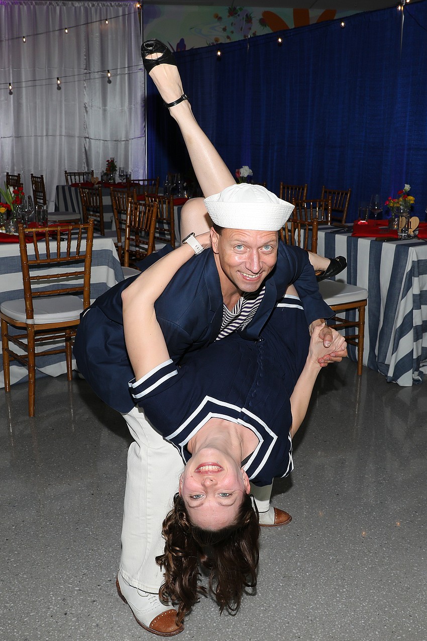 Forrest Phoenix and his wife, Andrea, are professional dancers from St. Petersburg.