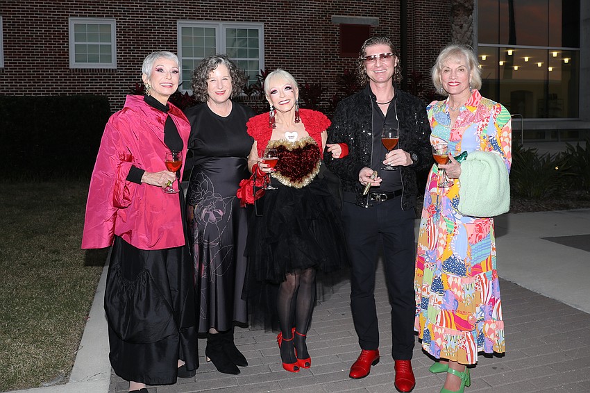 Roxanne Permesly, Virginia Shearer, Elisabeth Waters, Denys Laptiev and Diane Roskamp