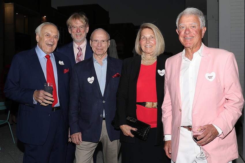 Sam Samelson, David Sales, Joel and Gail Morganroth, and Michael Klein