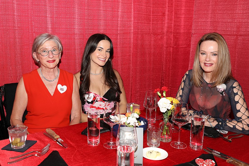 Susan Palmer, Samantha Kelly and Rita Greenbaum