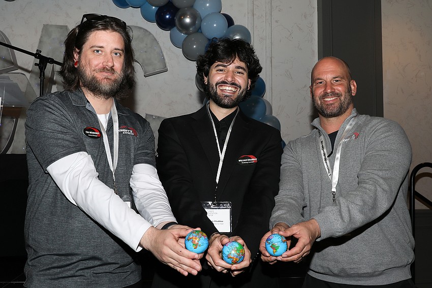 CAC's Season Sponsor, Tommy's Car Wash, include Tim Wendorff, William Khabbaz, and Brian Mason.