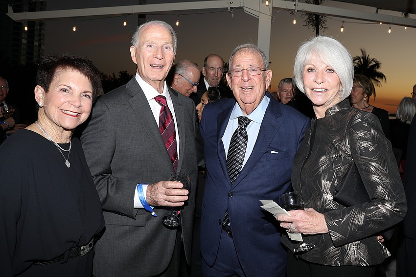 Sheila Wynne, Larry Haspel, Merrill Wynne and Debbie Haspel