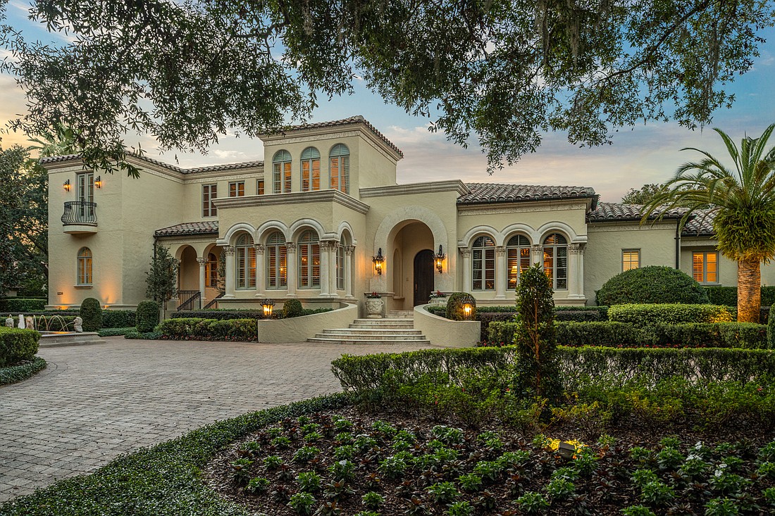The home at 5226 Isleworth Country Club Drive, Windermere, sold Feb. 15, for $4,950,000. This 7,821-square-foot estate offers views of the eighth fairway and Lake Bessie. The sellers were represented by Monica Lochmandy, Isleworth Realty LLC.