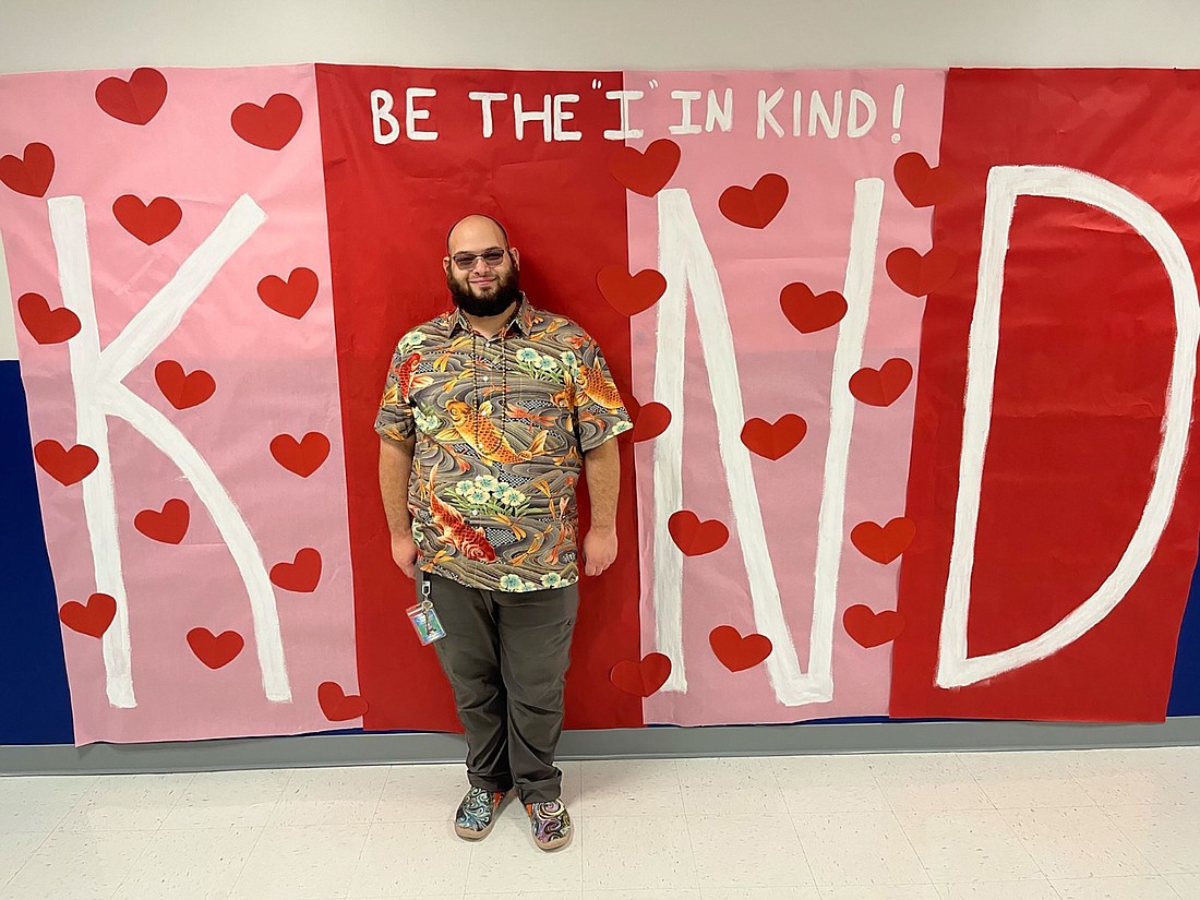 Carlos Paez, the director of before- and after-school care at Lakewood Ranch Preparatory Academy, always wanted to teach his students kindness and hoped they would pay it forward.