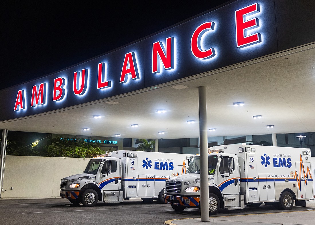 Manatee County EMS charges citizens for services.