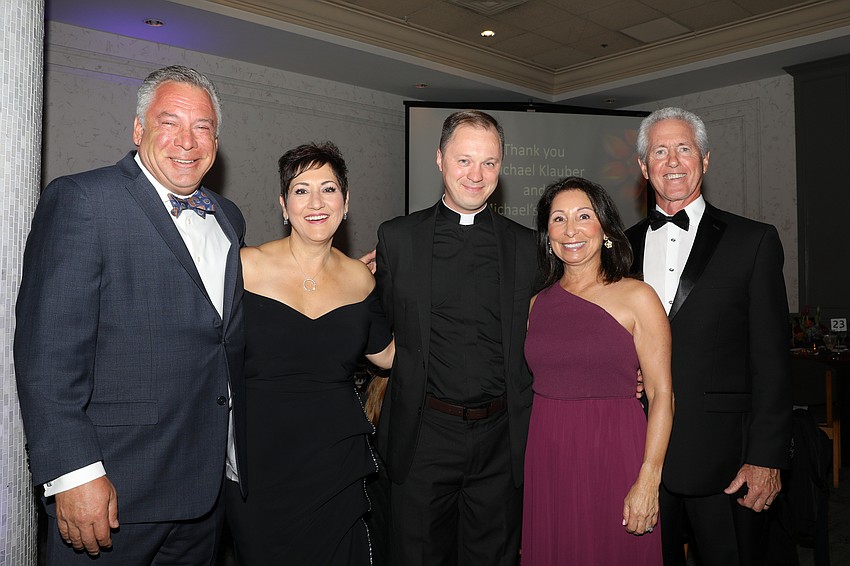 Brian and Kim Calka, Chris Piotrowski, and Pat and Fran McGettigan