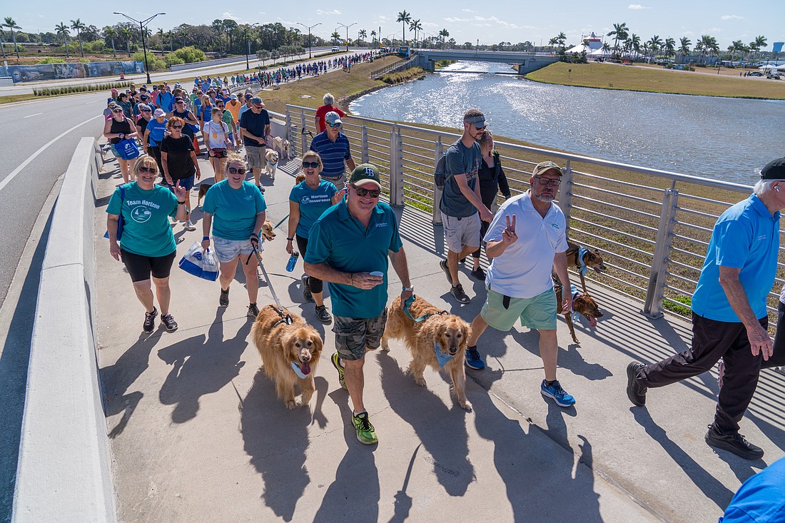 The Suncoast Walk-a-thon has become Southeastern Guide Dogs' biggest walk-a-thon that also raises the most amount for the nonprofit.