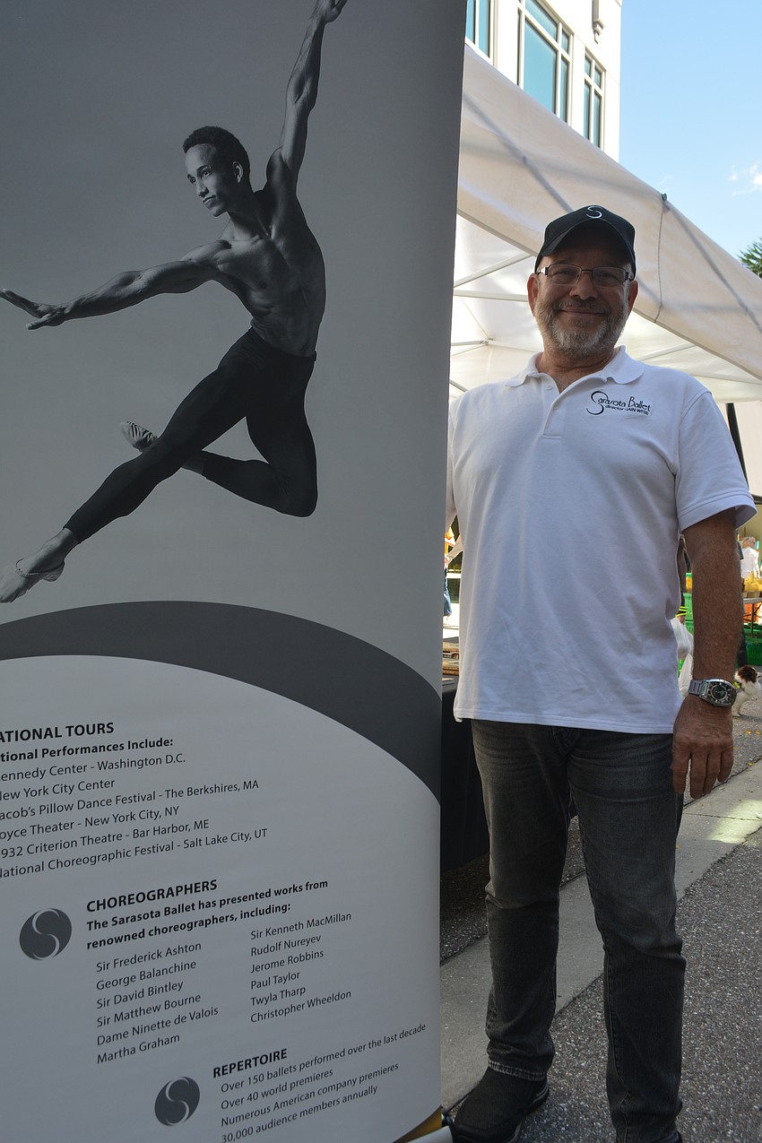 Rod Kelly, box office manager for Sarasota Ballet, is excited about this season's programming, especially Program Seven, which he described as a mixture of choreographies.