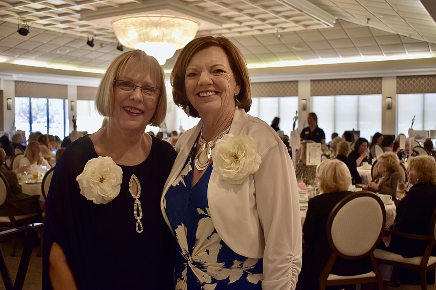Co-chairs of this year's fashion show are Ann King and Sherry Kenny.