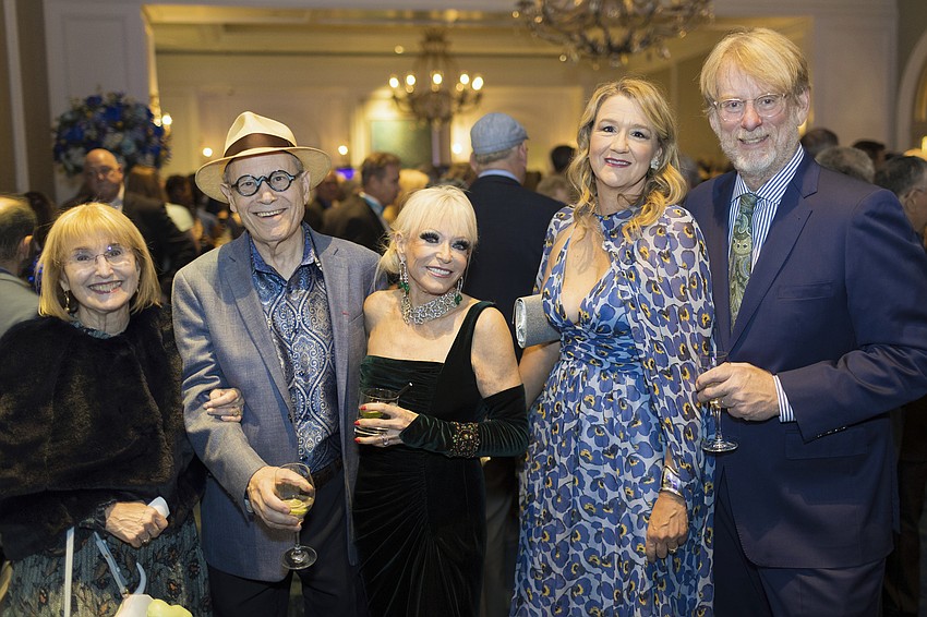 Ellen and Richard Sandor, Elisabeth Waters, Pauline Wamsler and David Sales