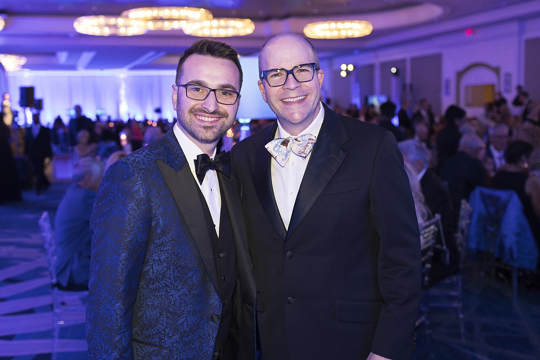 Asolo's Managing Director Ross Egan, with Producing Artistic Director Peter Rothstein