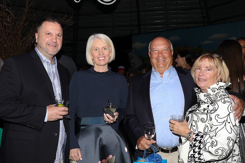 Robert and Betty Pelc with Tim and Colleen Tevens