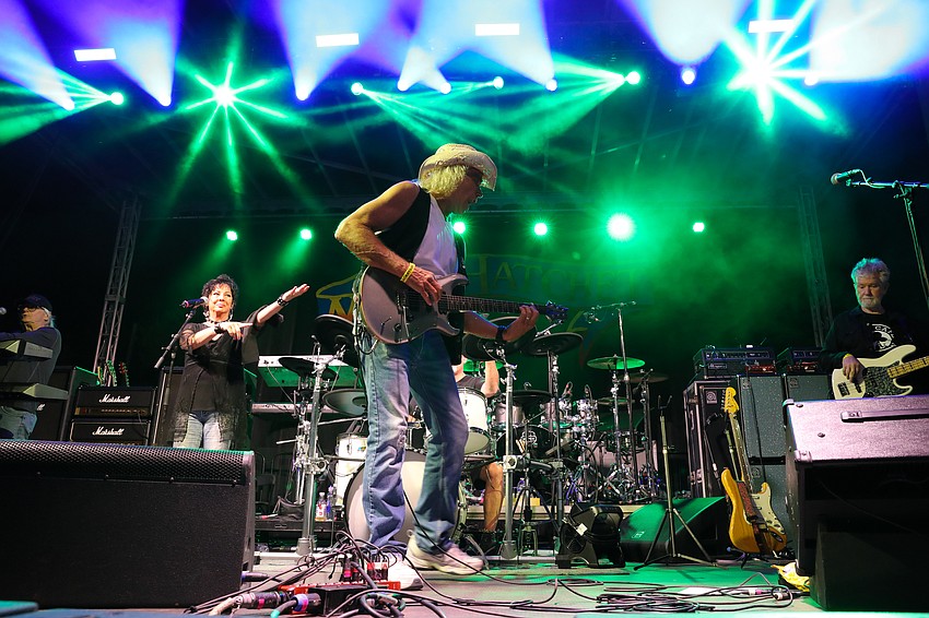 KJB guitarist Jimmy Lally delivered each note with precision, and the band's covers had everyone out of their seats dancing and singing.