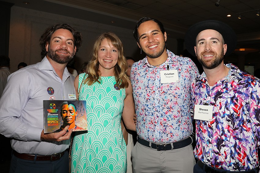 Jason Owens, Britnee Laughlin, Cristian Raygoza and Steven Wertheimer