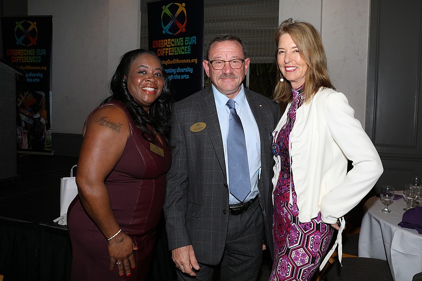 Alicia Williams, Peter Casamento and Penny Hill