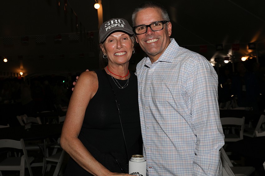 Tracey Linehan and husband, Greg, Board President of Suncoast Charities for Children