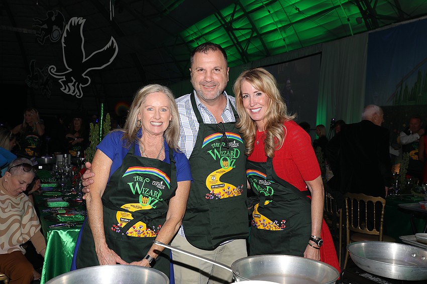 Anne Westman, Robert Pelc and Kim Copeland are guest chefs at Cooking for Wishes.