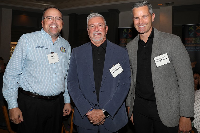 Kevin Chapman, Tom Edwards and Terry Connor