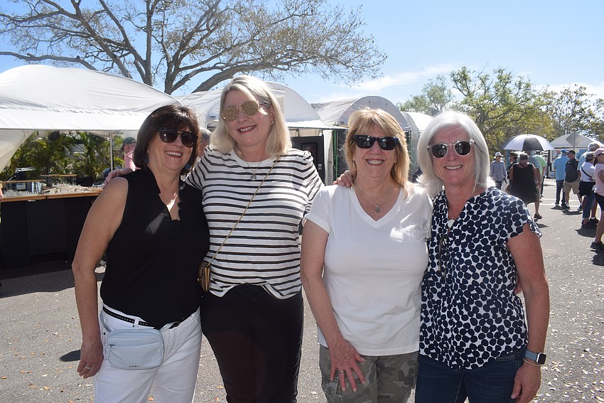 Barb O'Brien, Carla Cummings, Gigi Danez and Louise Berg
