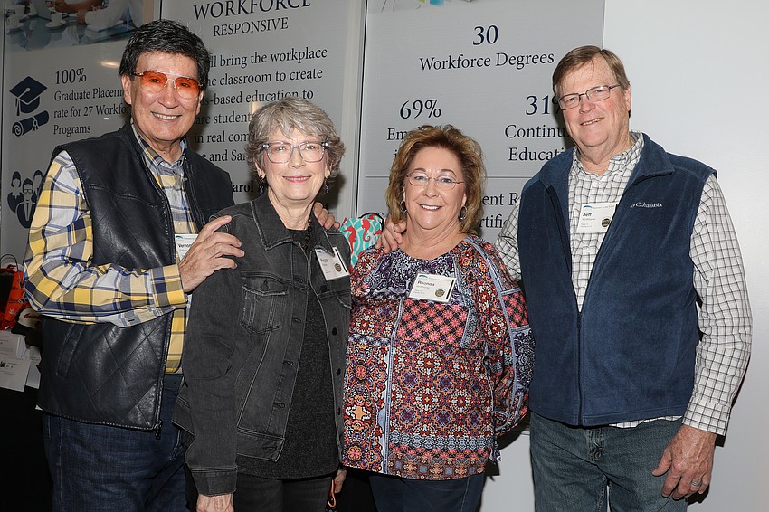 Vernon and Peggy DeSear with Rhonda and Jeff McWhorter