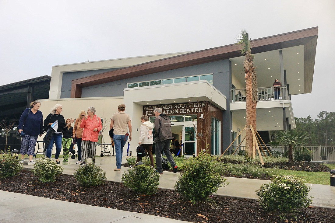 Palm Coast's new Southern Recreation Center. Photo by Sierra Williams