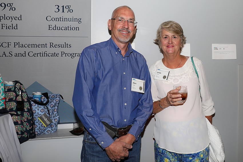 Allen Gager and Linda Evans