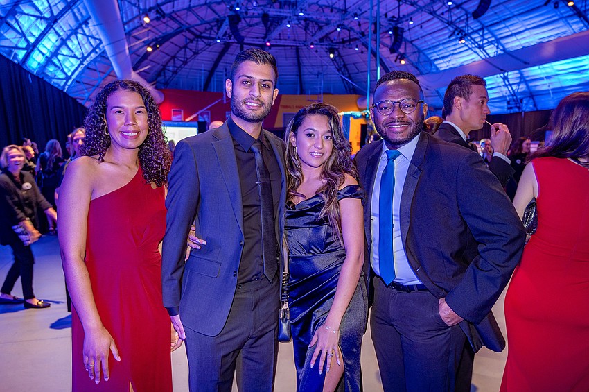 Berkis Contreros, Dillon Patel, Humaira Syed and Jammal Maracano