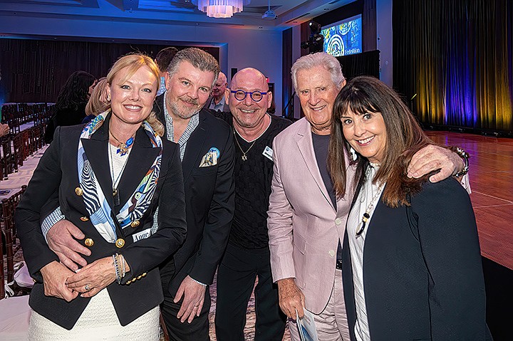 Ann and Manuel Spindel, Jeremy LIsitza and Ian and Rosann Black