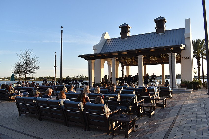 The latest installment of Waterside Place's Sights and Sounds series is held on Feb. 27.