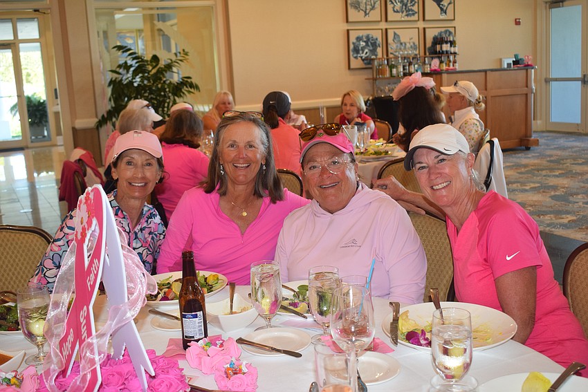 Jane Wilcox, Peggy Hopkins, Beth Welter and Louis Berg