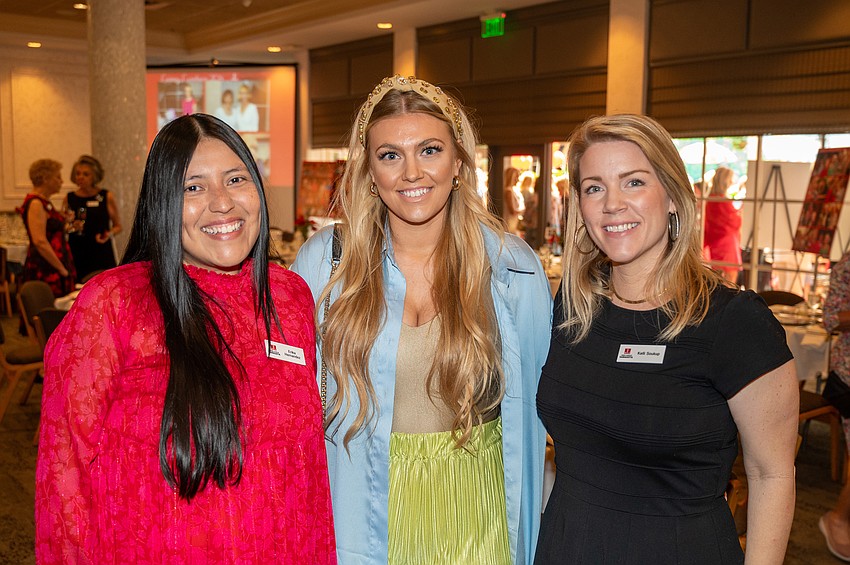 Erika Hernandez, Felicia Bryant and Kelli Soukup