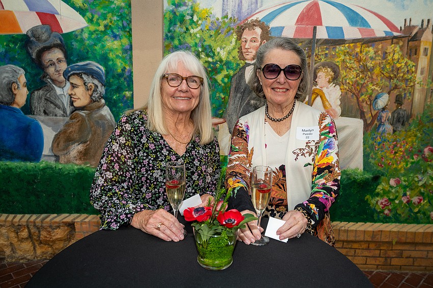 Laura Buckland and Marilyn Pettrillo