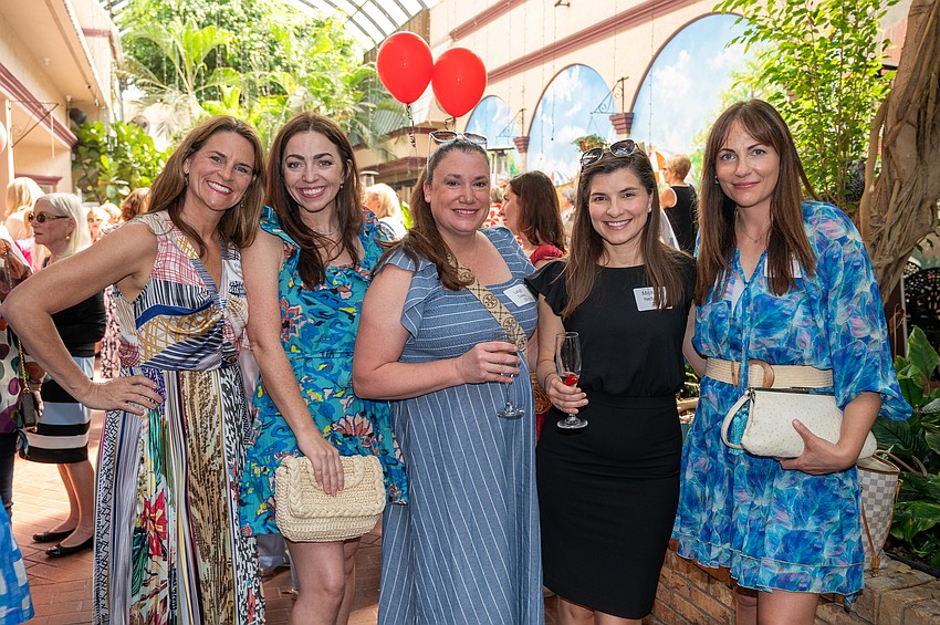 Paige Brewer, Maddie Rau, Leigh Daley, Michele NeSmith and Amanda Niles