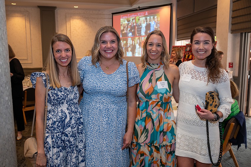 Alexis Broen, Ella Lewis, Corey Talbot and Jackie Strouse