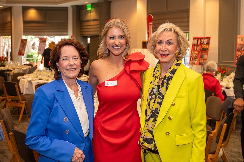Jackie Tilton, Alyssa Simons and Elenor Maxheim