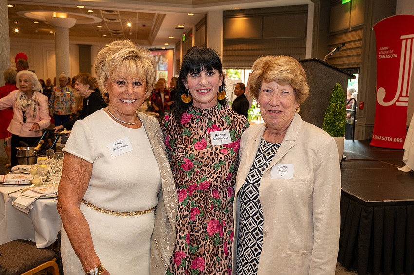Milli Ricciardelli, Richeal McGuinness and Linda Rhault