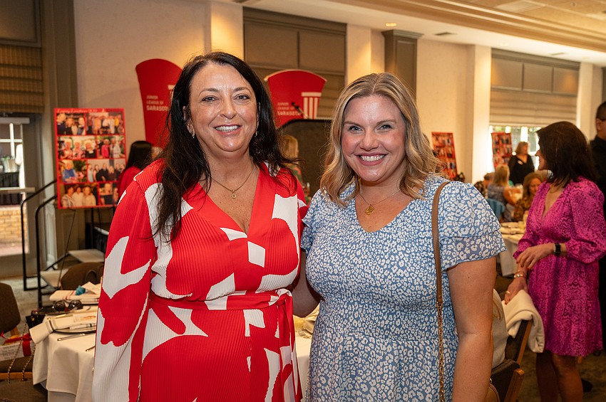 Lisa Budslip and Ella Lewis