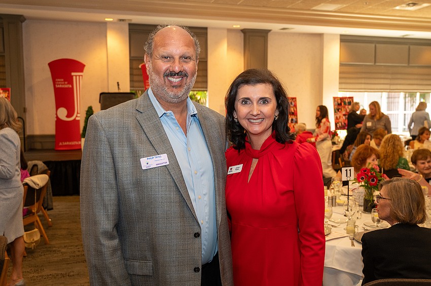 Philip Tavill and Jessica Rogers