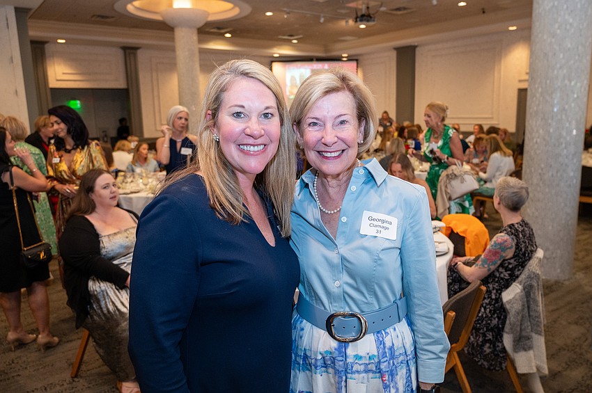 Sarah Lodge and Georgina Clamage