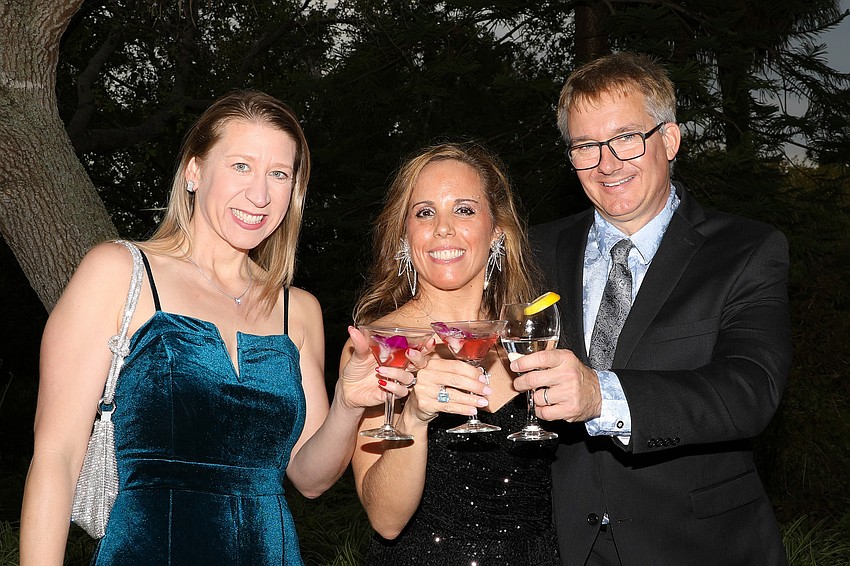 Dr. Stephanie Hodges, Dr. Gaby Lodeiro and Eric Polinsky