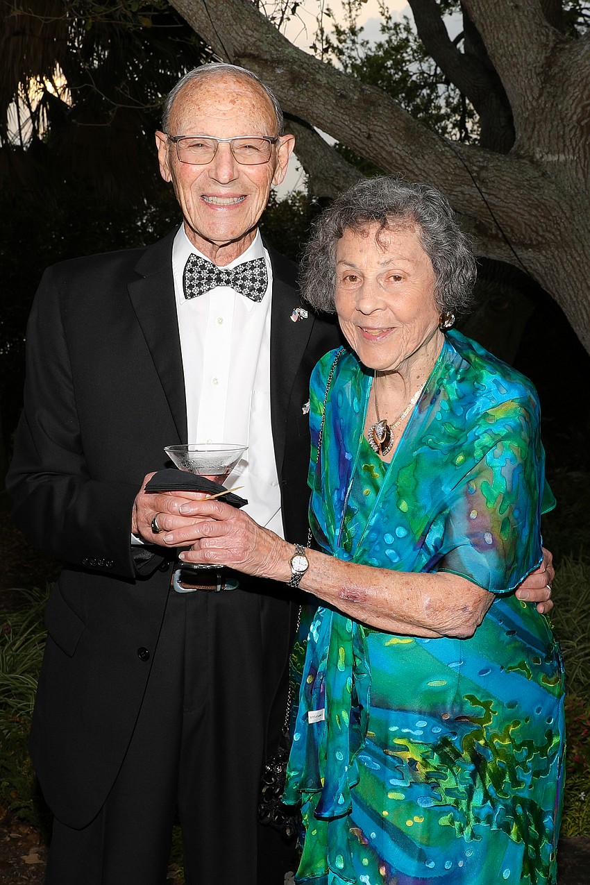 Supporters Dr. Bart and Joan Levenson enjoy an evening out supporting a favorite cause.
