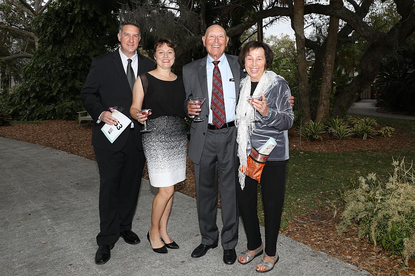 Jedd Heap, Karissa Mayer, Dr. Al Tripodi and Francesca Harris