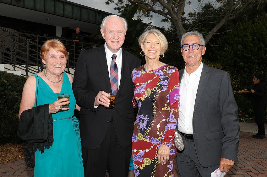 Priscilla and Jack Schlegel with Patricia and Roger Courtois