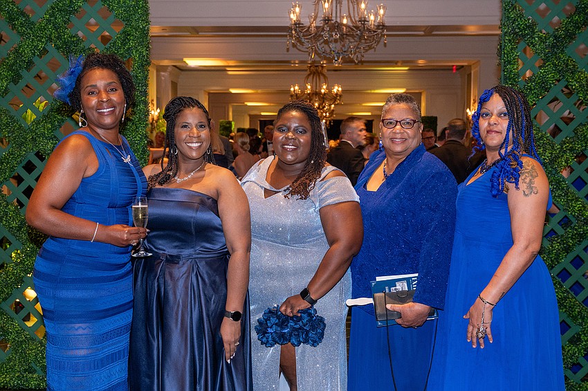 Tomeka Koski, Fayth Jenkins, Brittney Thigpen, Gloria Gladney and Lena Clark