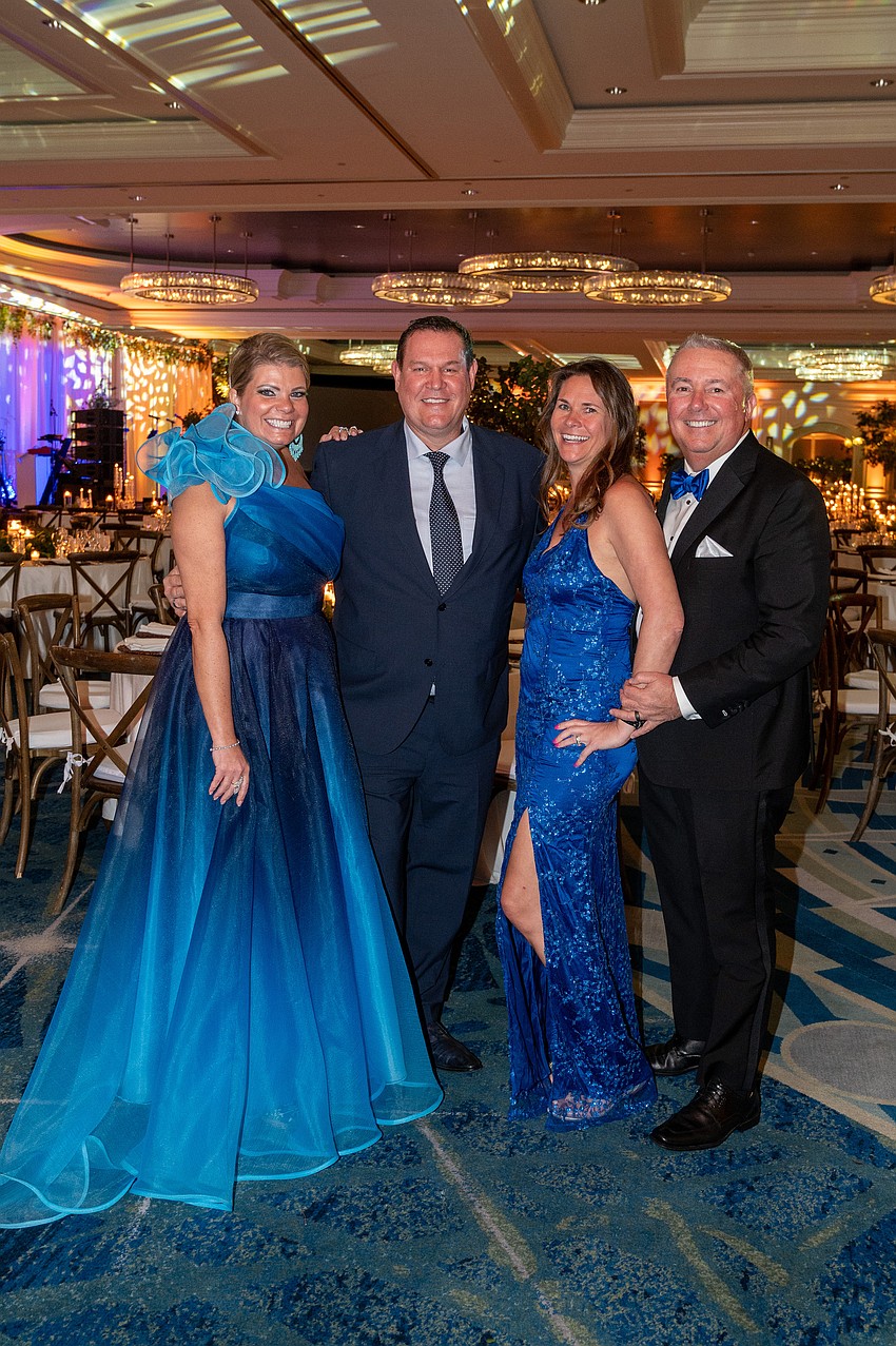 Sharon Petrik, Chris and Lisa Leedom and Carlos Guth