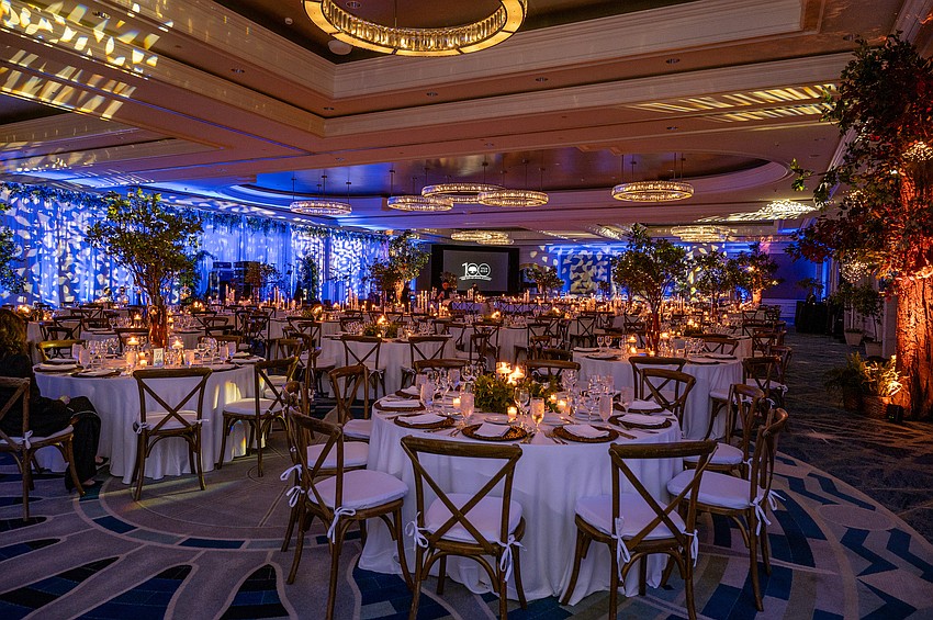 The Ritz-Carlton, Sarasota was decorated with a natural theme for ODA's Banyan Ball Extravaganza.