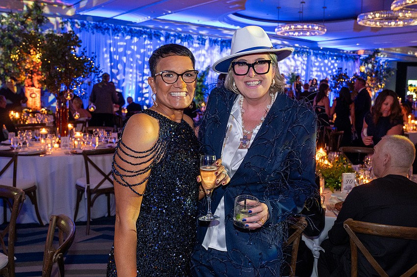 Lala Burtley and Linda Gaffey