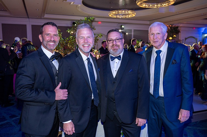 Ross Kellman, Rex Otey, Brent Hayes and David Odling