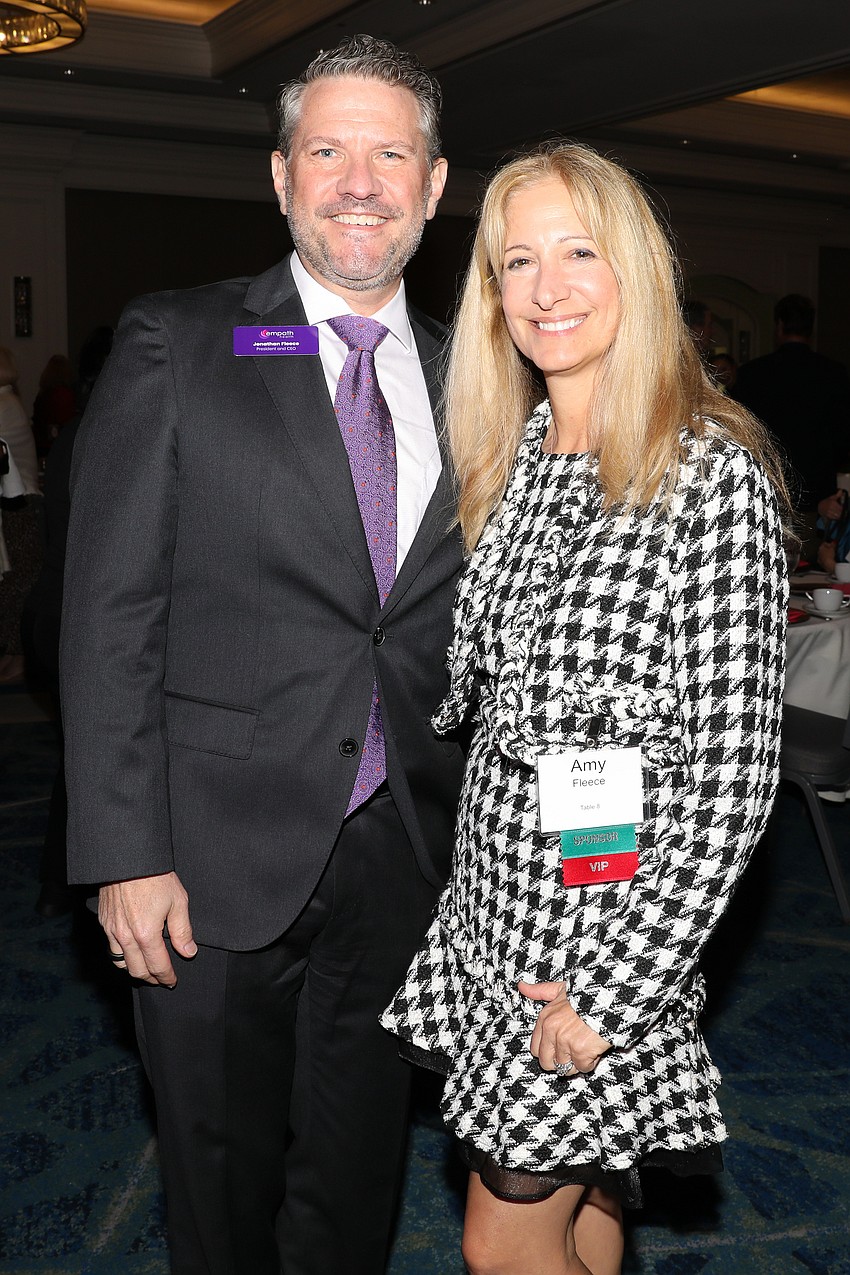 Empath Health President and CEO Jonathan Fleece, and his wife, Amy