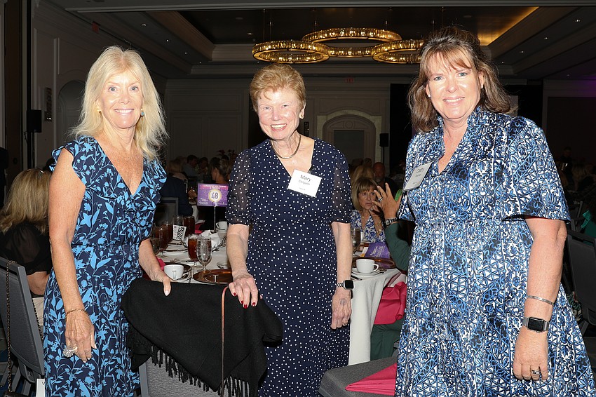 Ginny Lindsey, Mary Delgado and Cathy Palmer